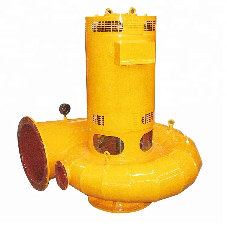 5.5-21m Low Head Micro Hydro Turbine , Low Pressure Water Turbine Generator