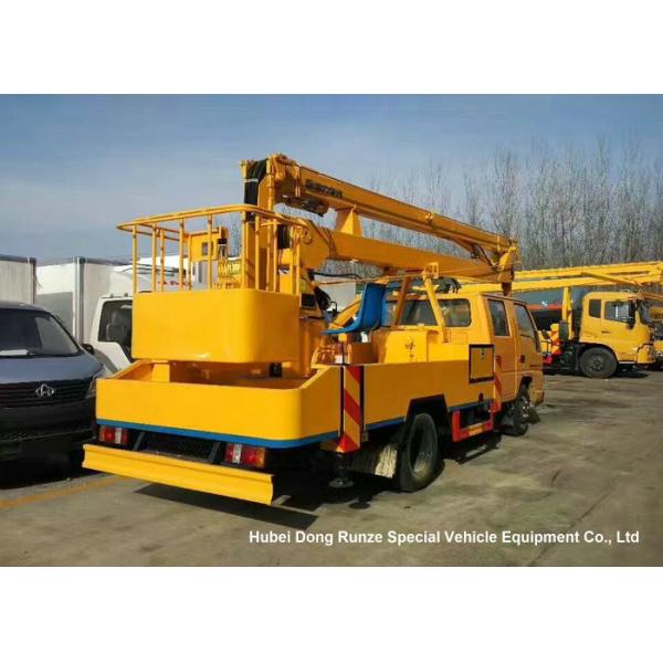 JMC 14-16m 4x2 Double Cabin Aerial Platform Truck For High Operation Working