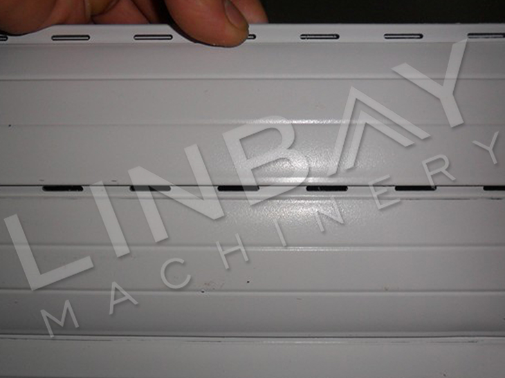 Wind-Resistant Security Fireproof Roller Shutter Door Roll Forming Production Line