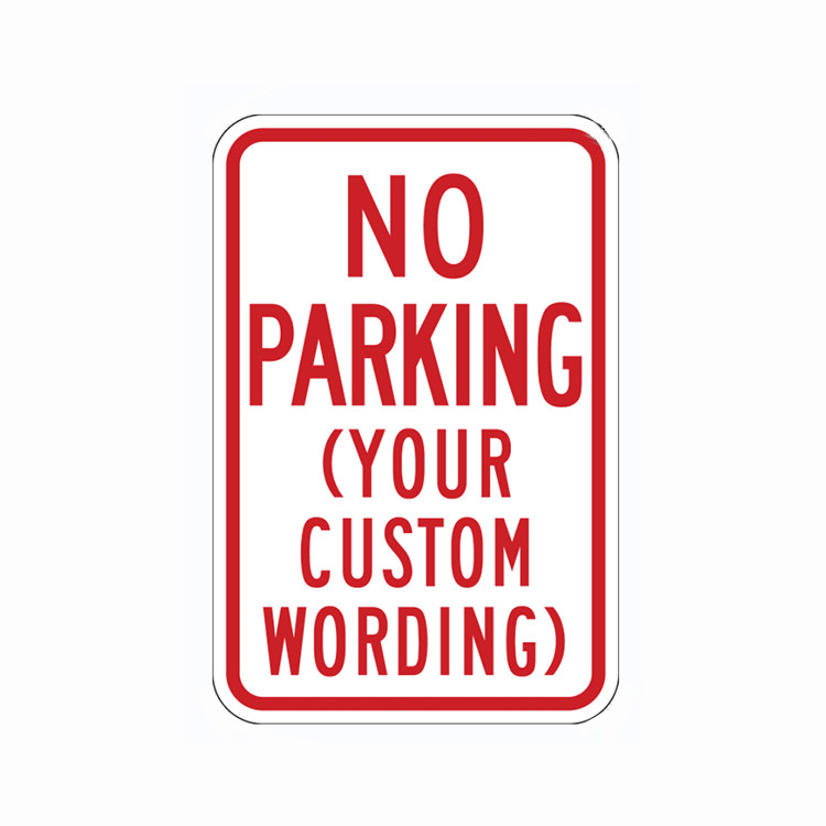 Square Reflective Traffic Signs Road Safety Pedestrian Crossing Symbol Polycarbonate Material