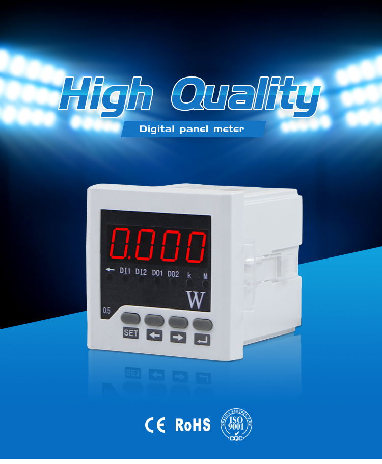 Three Phase LED display Power(Watt) Meter