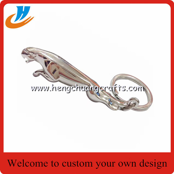 No mold fee wholesale custom bottle opener keychain/laser logo key chains