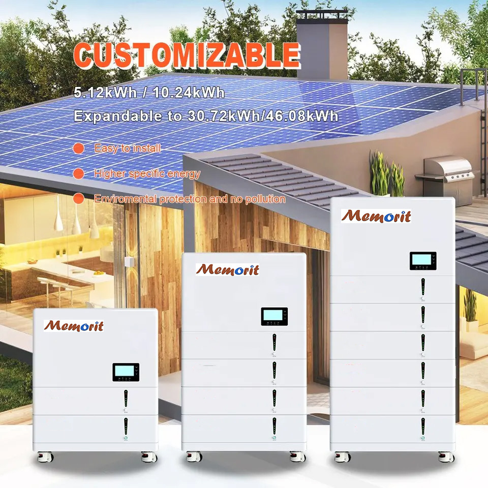 Long Cycle Life Stackable LiFePO4 Battery Energy Storage Inverter 5KW Battery