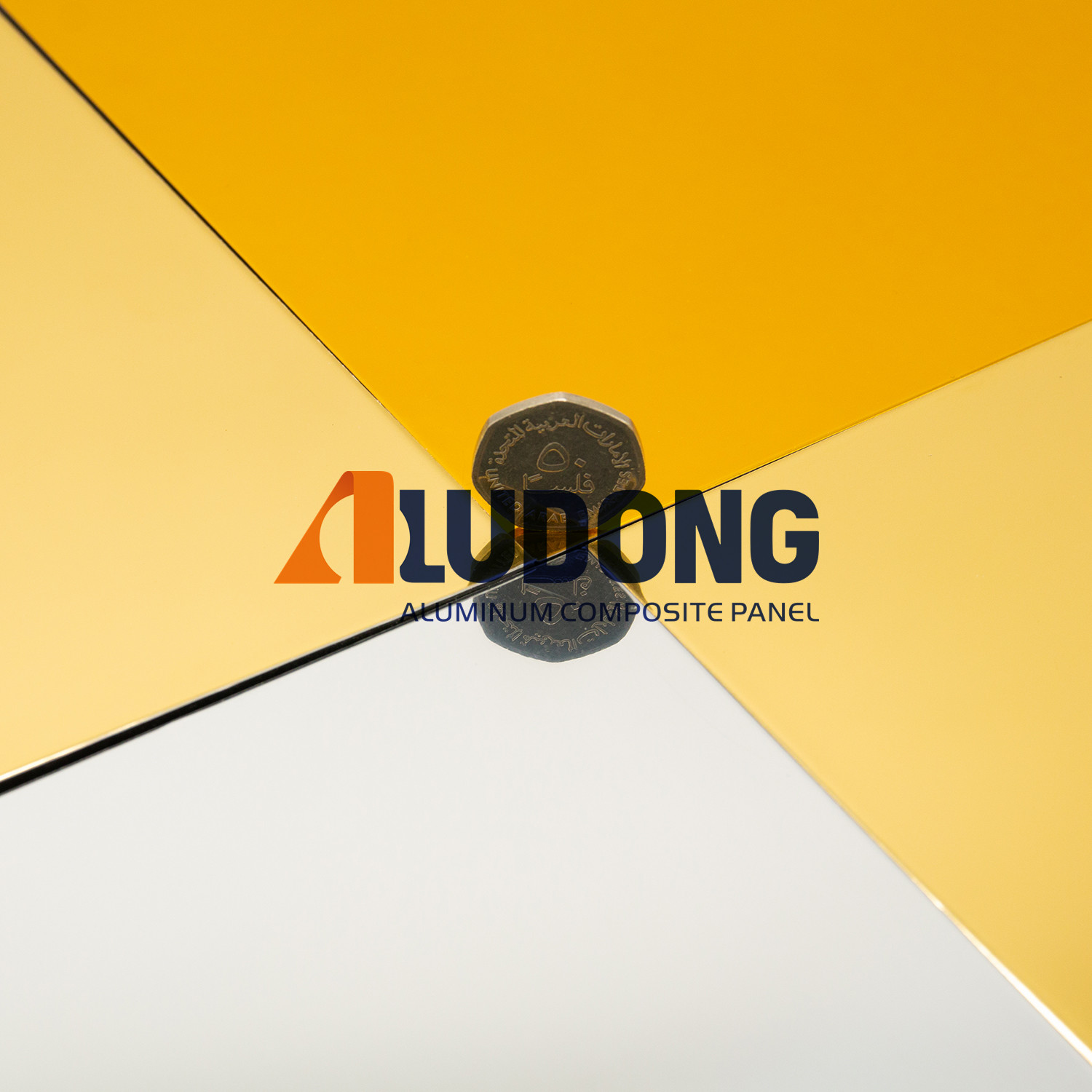 Nano-PVDF Coated Mirror Aluminum Composite Panel for Elegant and Modern Architectural Decorations