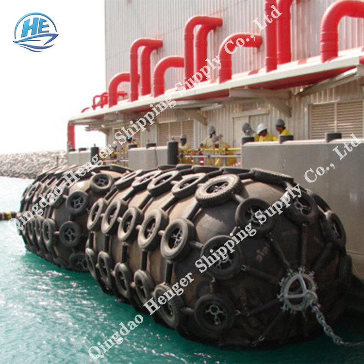 Durable Natural Marine Rubber Fender Rubber Dock Fender With 24 Months Warranty