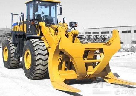 SEM652D wheel loader with pallet fork logging wheel loader for sale