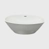 Buy cheap Sustainable White Gloss Oval Stand Alone Bathtub Acrylic Home Hotel from wholesalers