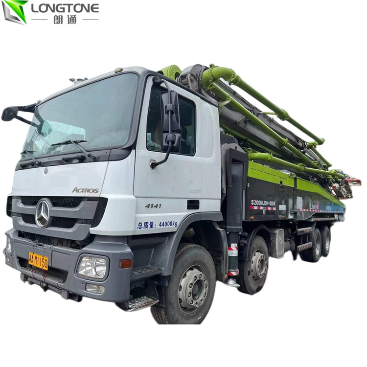 Second Hand Used Concrete Line Pumps Truck S valve 4 Axle 49X-6RZ