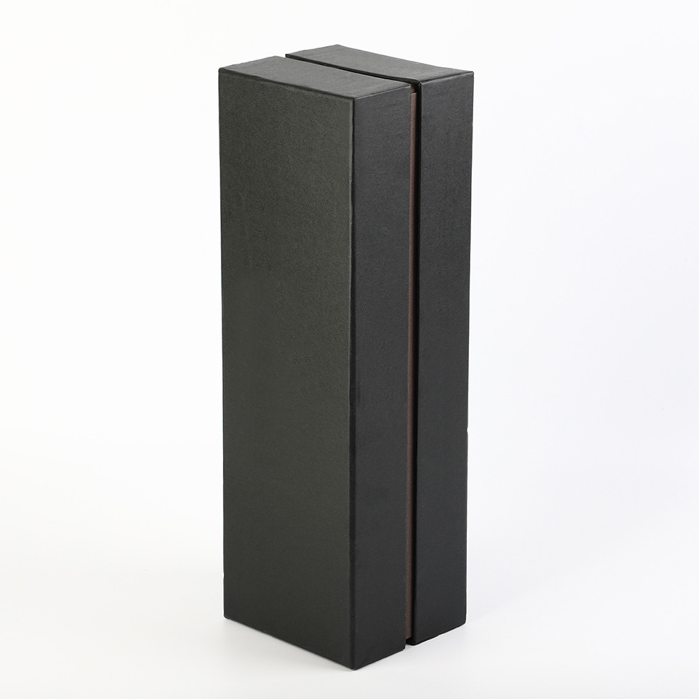 Single luxury Wine brandy whisky champagne Bottle Gift Box High End Glass Packaging cushion box
