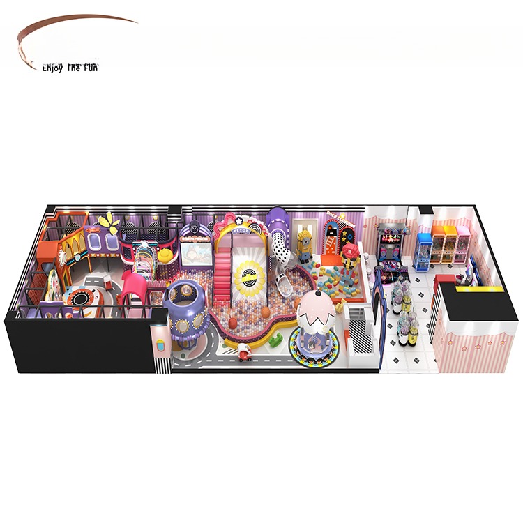 Customizable Safety Childrens Indoor Play Equipment Commercial Indoor Soft Play Equipment