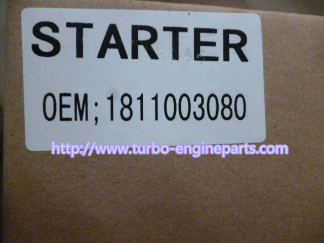 1811003080 Car Diesel Engine Starter Motor Cat 3306 Starter Heat Resistance