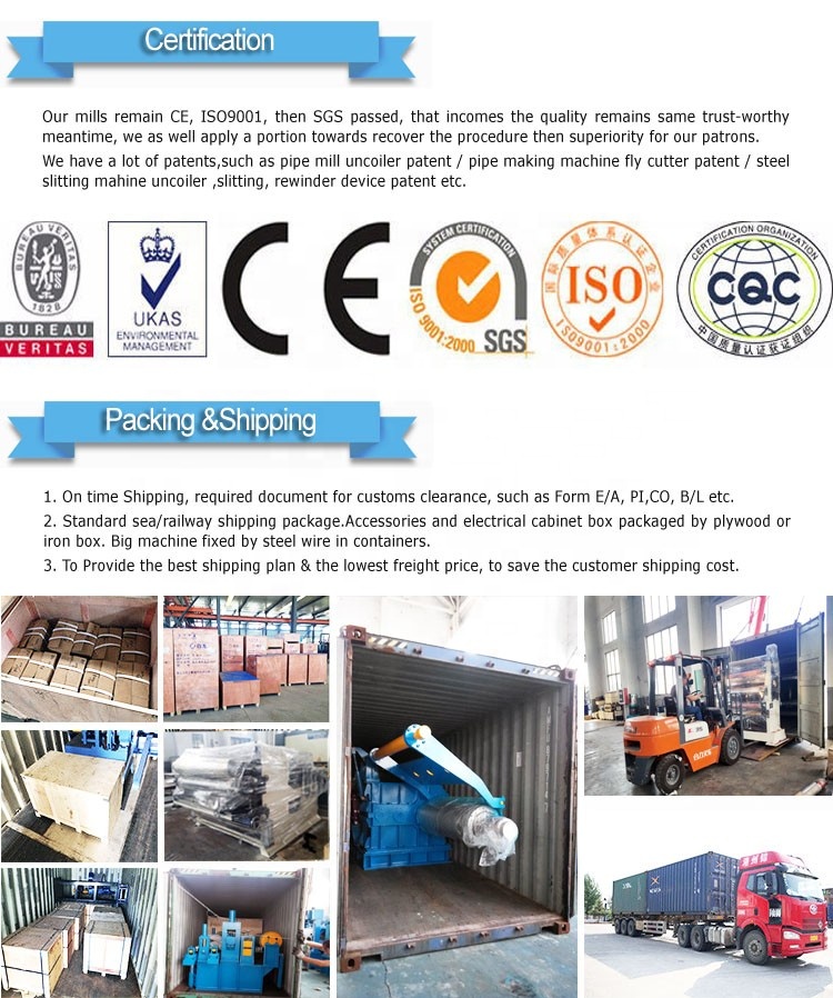 Cold Rolled Welder 1.2-4.0mm Carbon Steel Pipe Production Line ERW 76