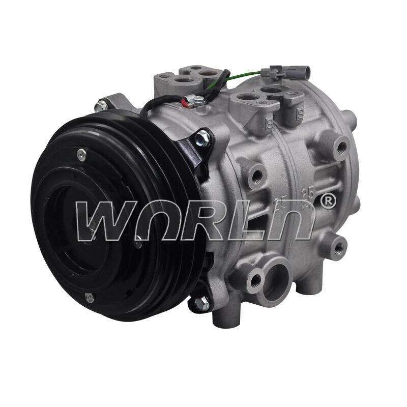 10P25B Auto Air Conditioner Compressor Part For Toyota Coaster 24V WXBS001