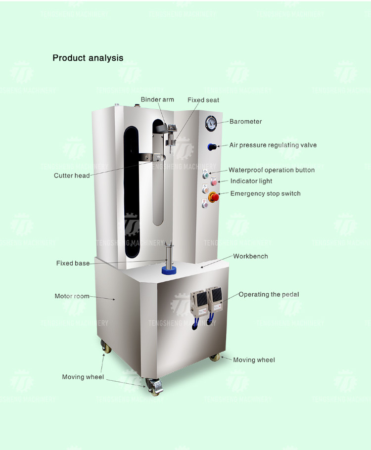 1.0KW 90KG Factory direct small single - head peeler commercial pineapple papaya taro peeling peeling equipment