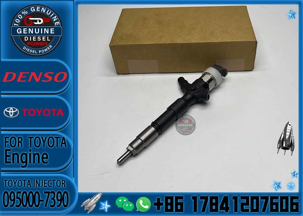Common Rail Injector diesel fuel injector 095000-7390 23670-39235 095000-8740 23670-09360 For Toyota Hilux 1KD 2KD-FTV