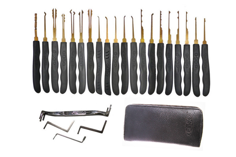 GOSO 24 Pieces lock pick set