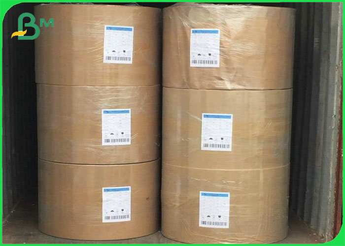 55gsm 787mm Width Blue Green Carbonless Paper For Making A5 Receipt Book