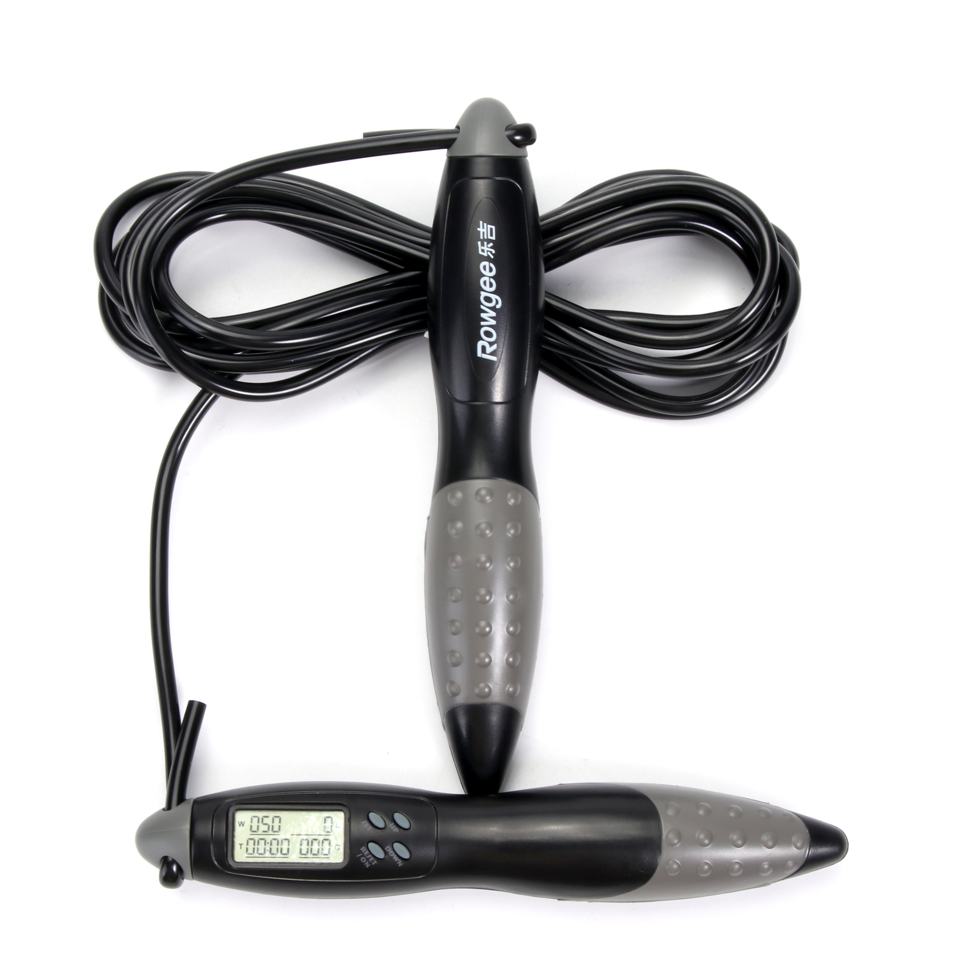 Adult Pvc Skipping Rope Multi Function With Calorie Counter Adjustable Length