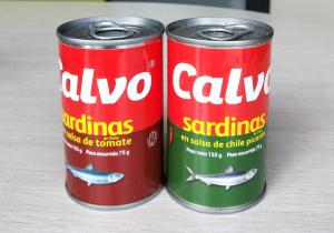 China Private Label Canned Sardine Fish Sardines In Tomato Sauce Without Bones on sale