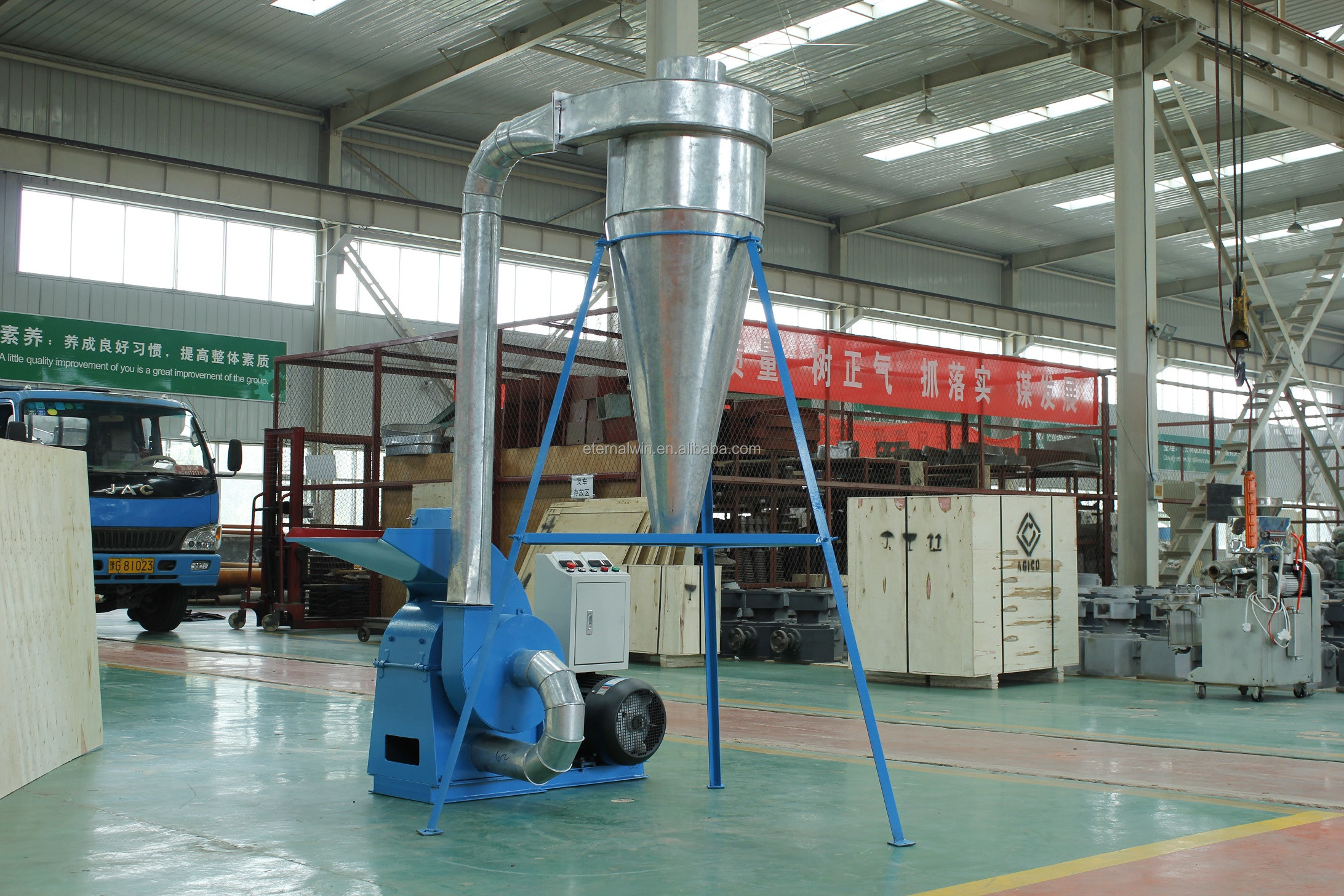 1t/h, 2t/h flat die animal feed production line for chicken feed cattle goat rabbit poultry feed pellet production line