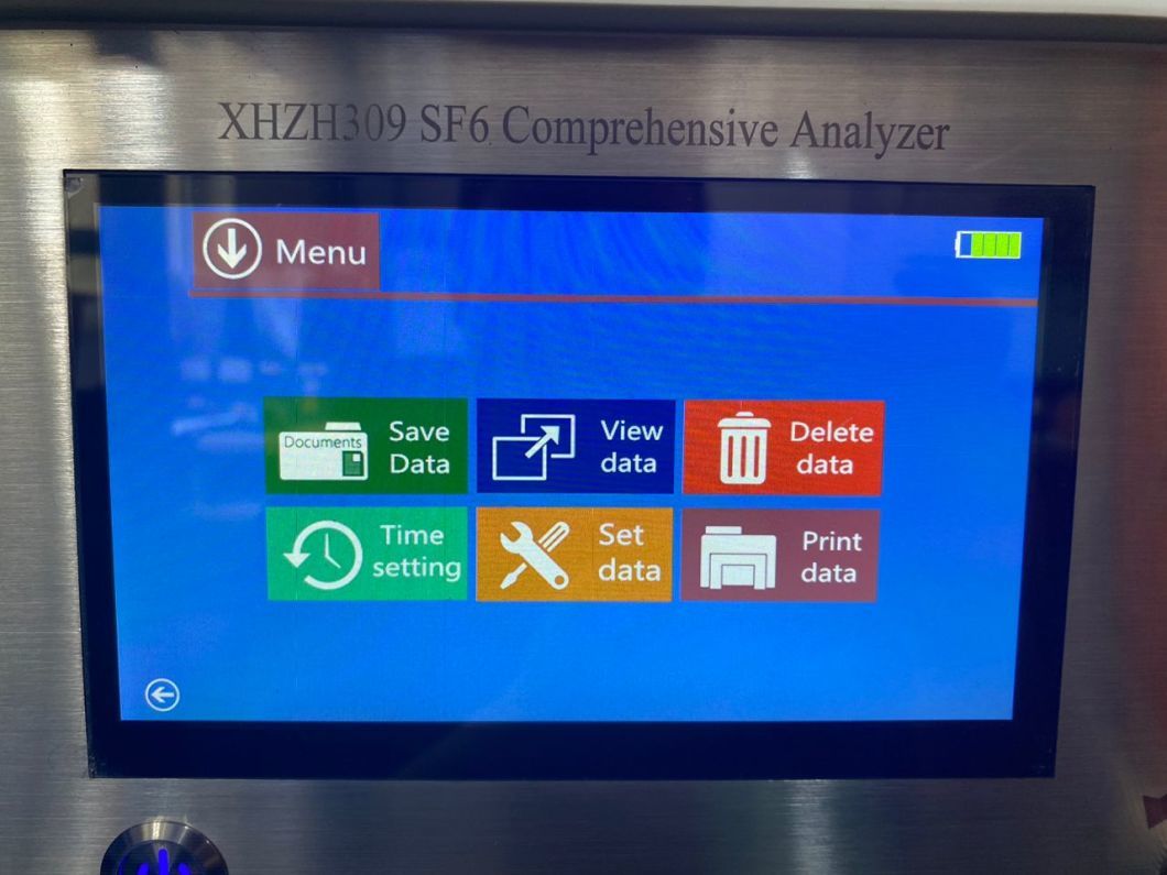 China Power Testing Factory Xzh Test Supply Sf6 Humidity Purity Decomposition Analyzer