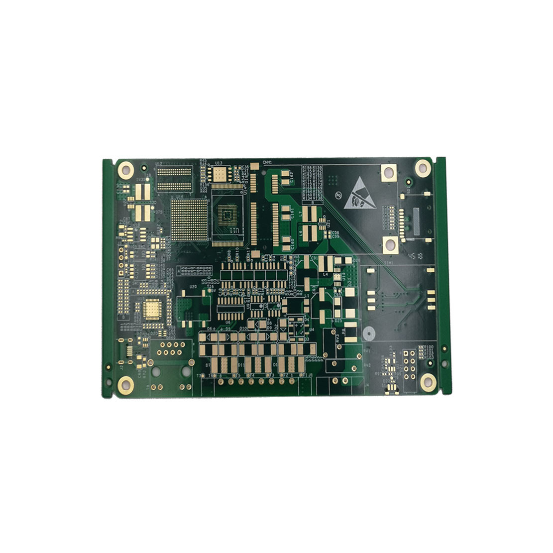 FR4 Multilayer Printed Wiring Board Customized Board Multilayer PCB Manufacturing Process