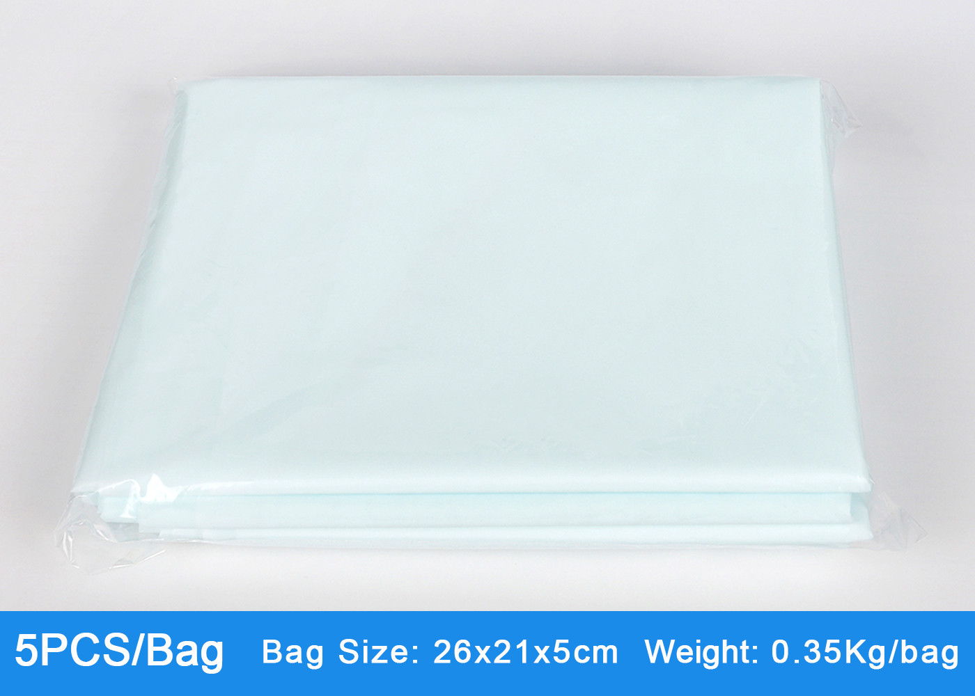 Clean Room Non Sterile Adult White Disposable CPE Plastic Apron
