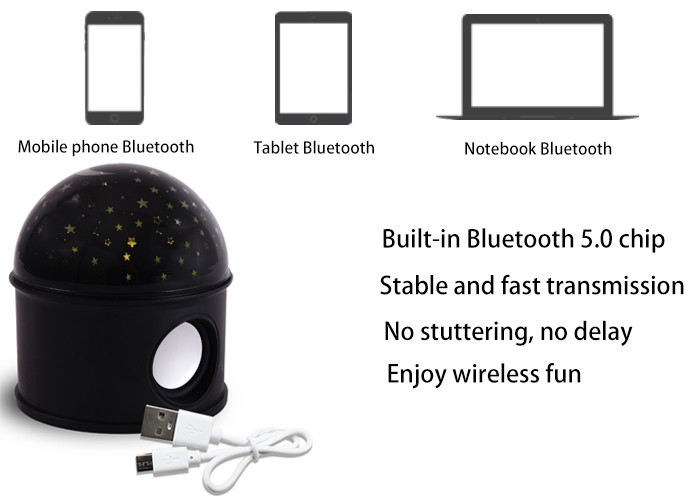 KTV 270g Disco Lights Bluetooth Speaker Dimmable Bluetooth Light Bulb 6W RGBW Changing