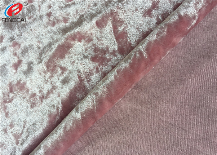 Ice Velvet Korea Velvet Fabric Polyester Spandex Velvet Fabric For Home Textiles