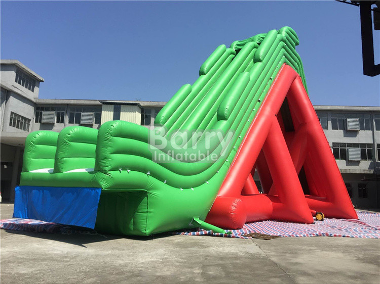 Height 11.5m Free Fall Safety Giant Inflatable Slide For Adult 0.55mm PVC