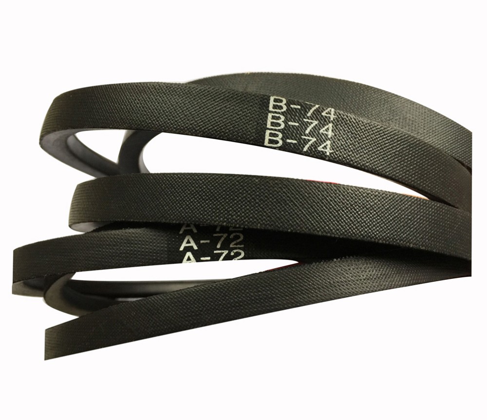Polyester Cord Reinforced Wrapped Hard Cording Groove Rubber V Belt for Cutting Needs