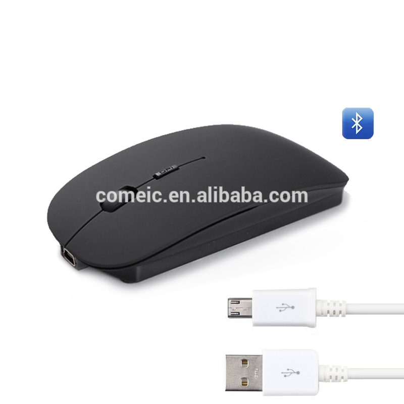 Factory sell wireless bluetooth mouse rechargeable mini usb 3d optical computer wireless mouse withbroardcom chipset