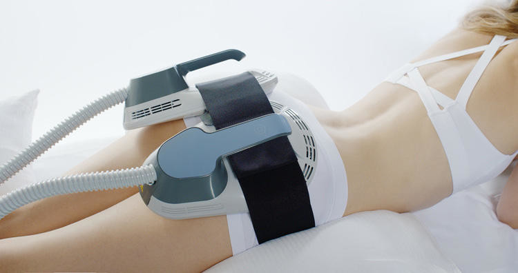 RF Electromagnetic Tesla EMS Professional Body Contouring Machine