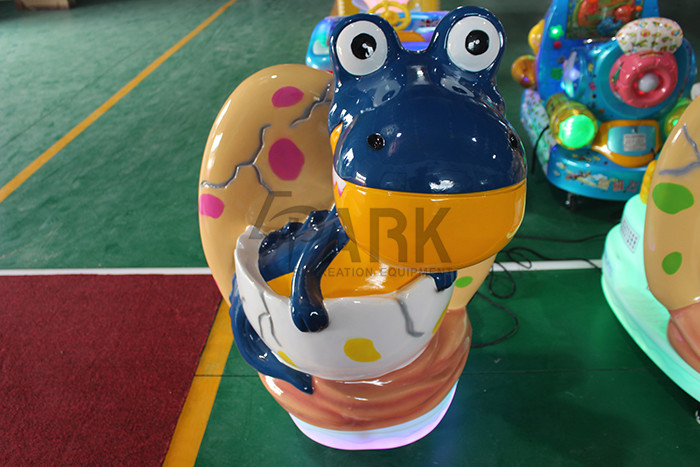 Coin Operated Swing Rocking Game Machine Kids Ride On Dinosaur Animal