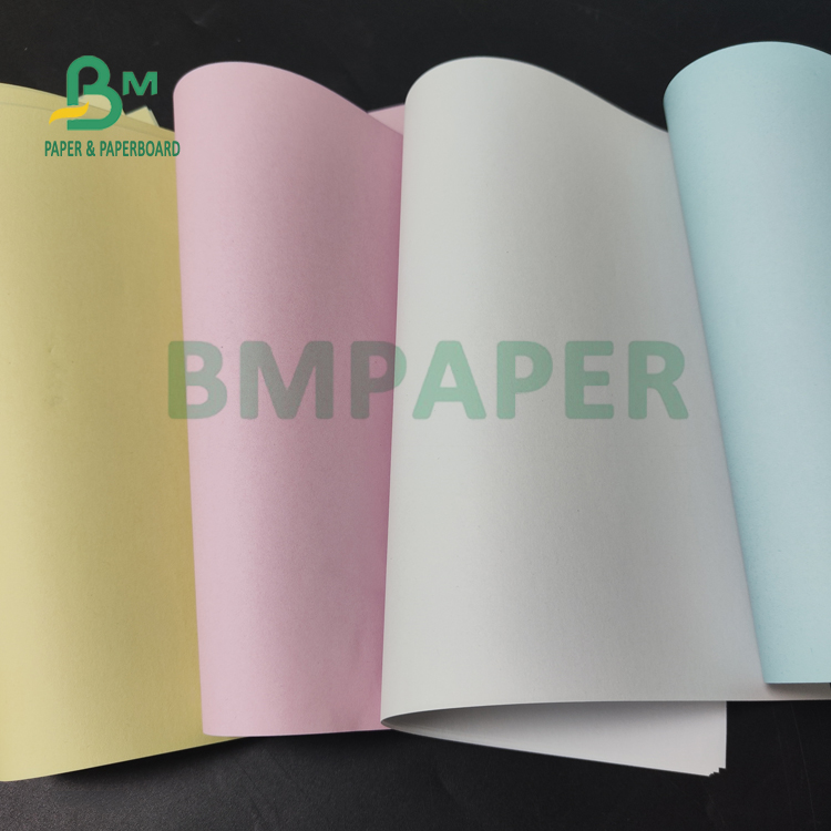 50gsm CF CFB CB Carbonless Computer NCR Copy Paper For Invoice Bill 64 x 90cm