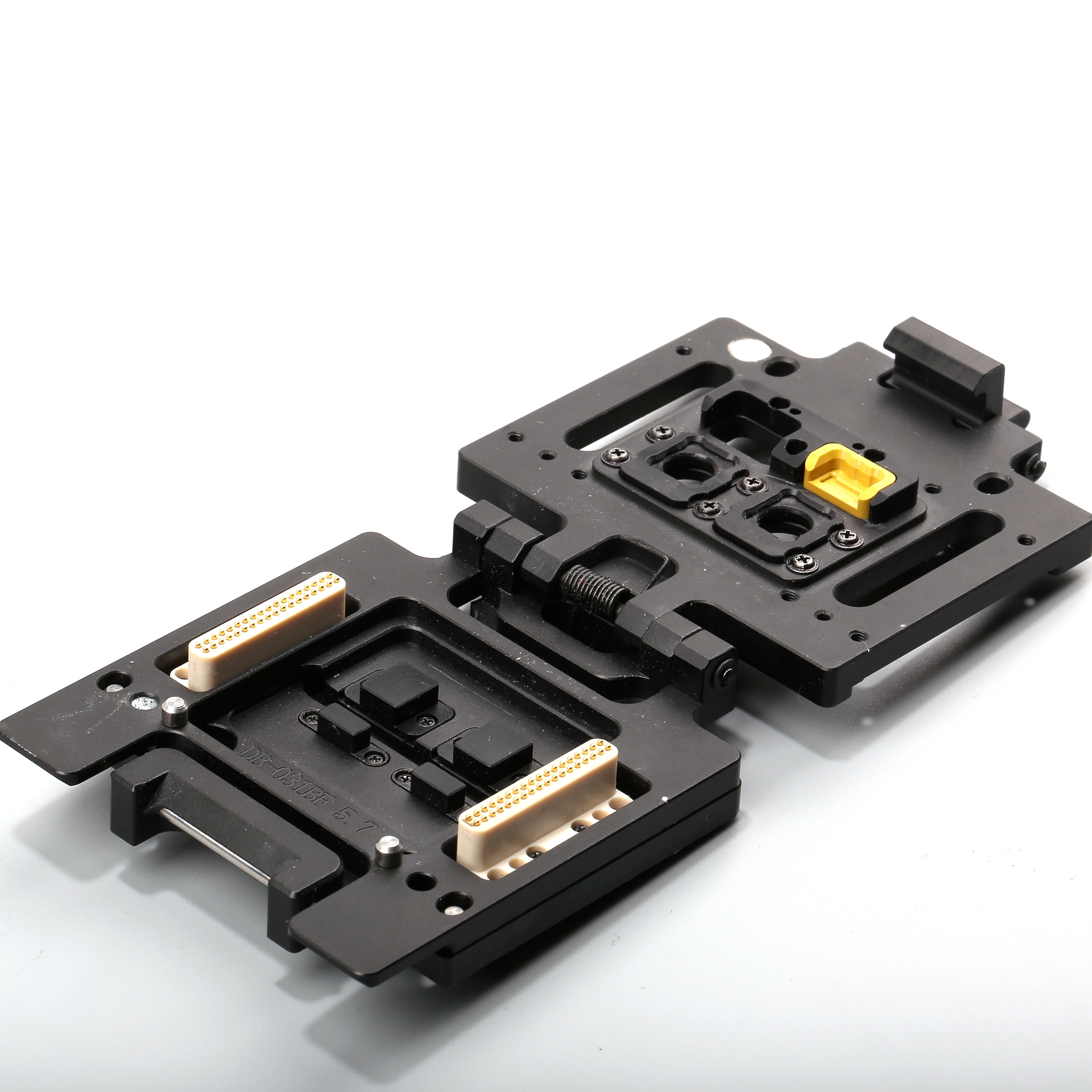 Plastic Machining Ceramic Peek Combination Part Custom Black Color