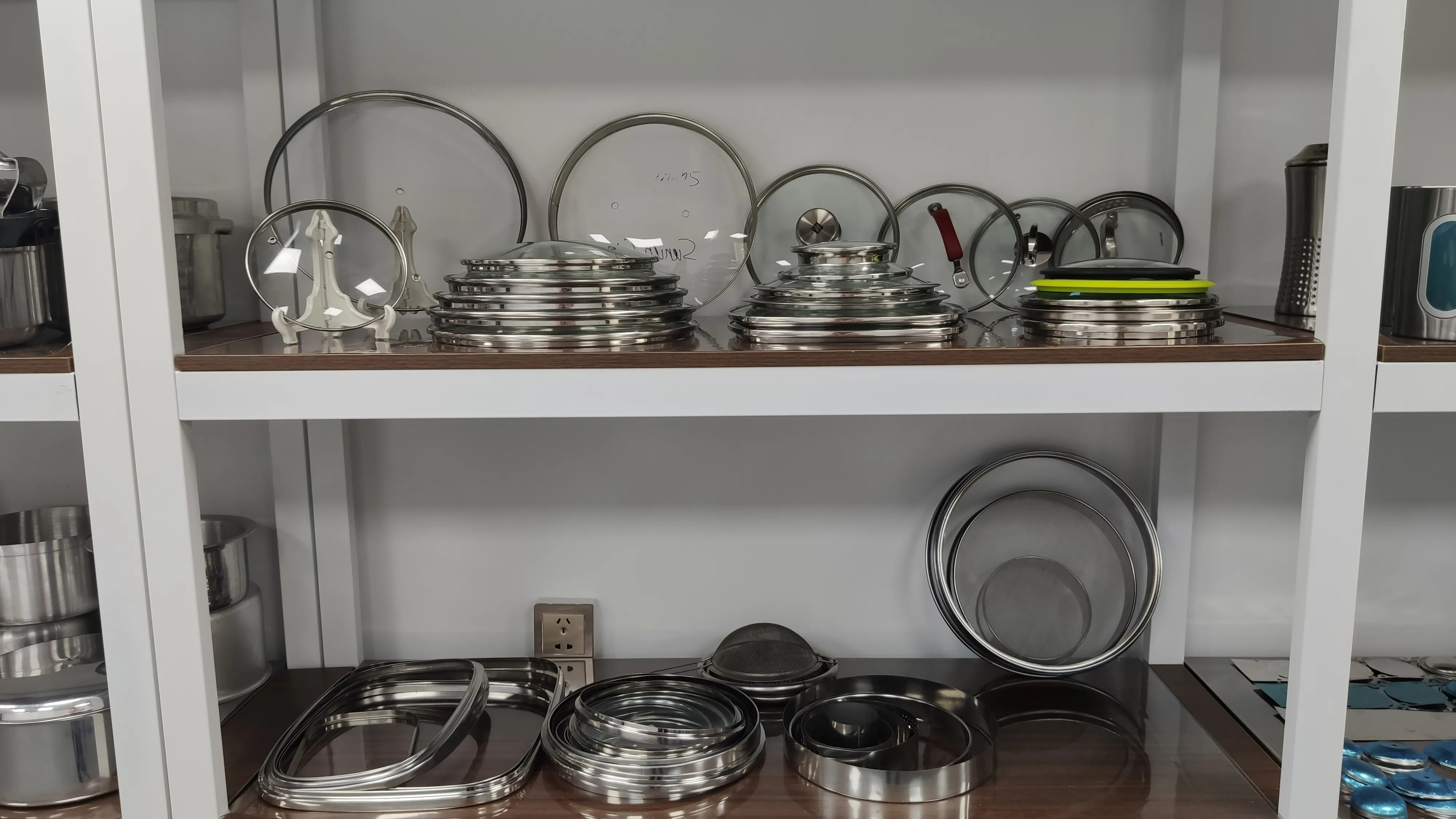 Glass Slab Cutting Cookware Production Line For Glass Cover Making