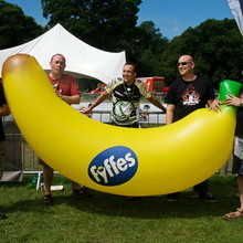 Inflatable banana for advertising gifts promotional