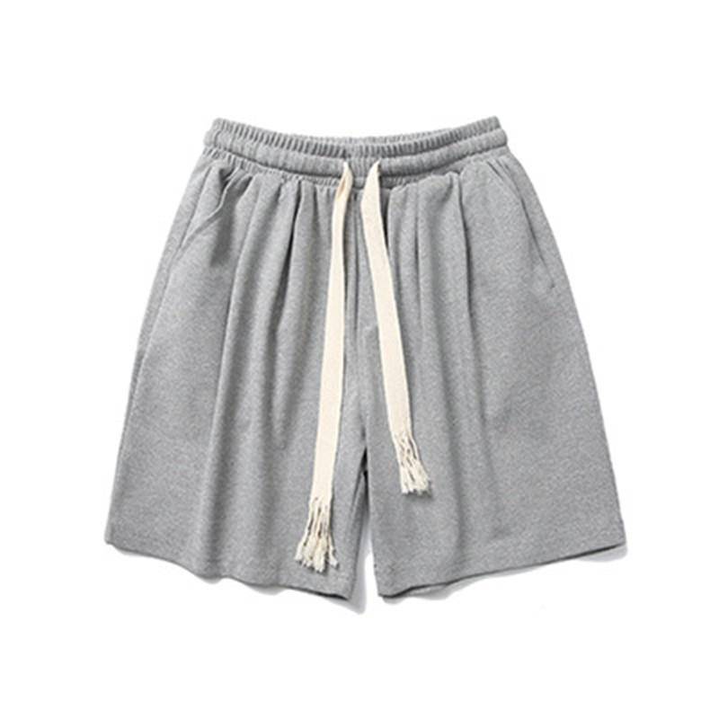 2022 Summer Pure Color Simple Casual Sports Shorts For Men