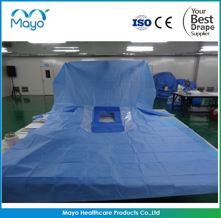 EO Sterile Disposable Laparotomy Drape Sets Pack Kits For Abdominal Surgery