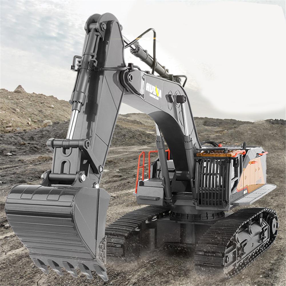 2.4ghz Radio Controlled Excavator Electric Remote Control Toy Car 22CH