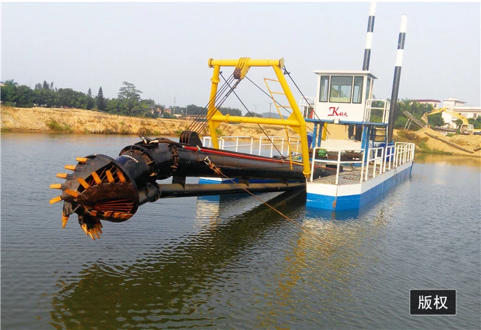 6000CBM/H Gold Suction Dredge Waterway Deepening Dredger Ship River Cleaning