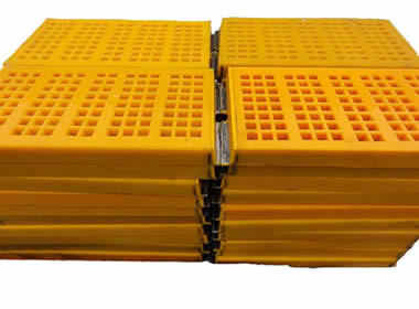 Gravel Shaker Tensioned Polyurethane Screen For Mining Equipment
