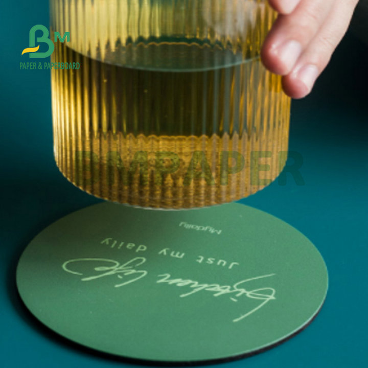 Uncoated Absorbent Paper 0.5mm 0.7mm For Making Coaster Board 