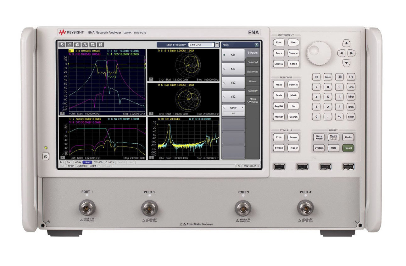 E5080A ENA Series Vector Network Analyzer Scalar Network Analyzer