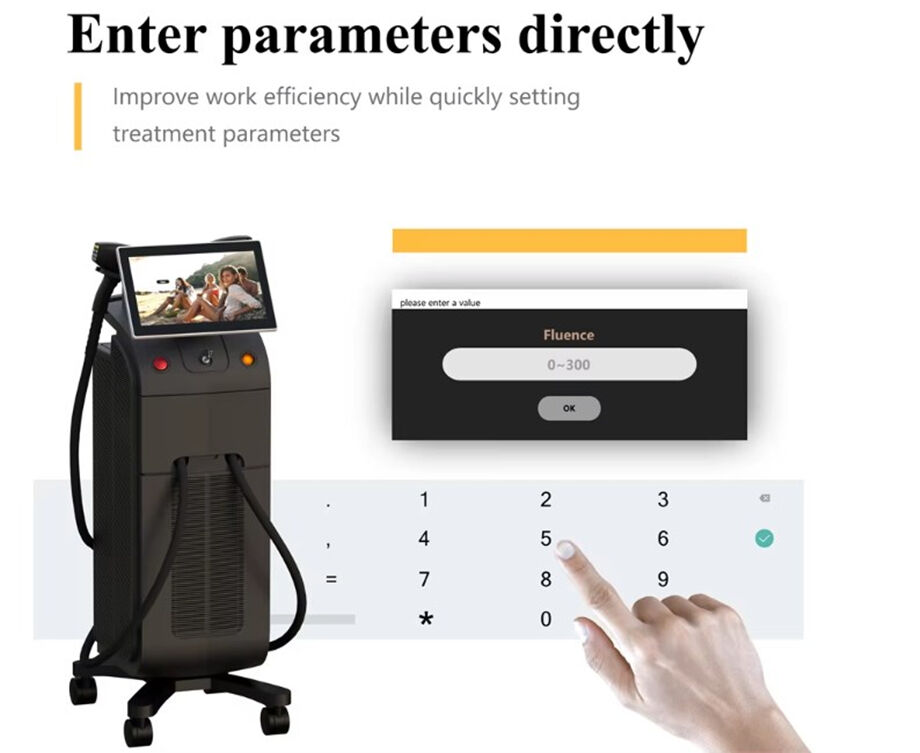 Powerful New 808nm Ice Diodo Trio 3 Wave Diode Laser 810nm Depilation 808 Nm Hair Removal 3 Waves Titanium Medical Machi