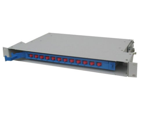 FC,SC,ST,LC optinal 48 ports 12 Cores 1U / 2U 19 inch size Fiber ODF Unit Box