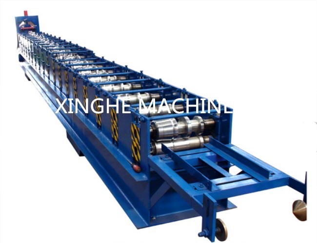 Gutter Cold Roll Forming Machines / Square Type Downpipe Former Equipment