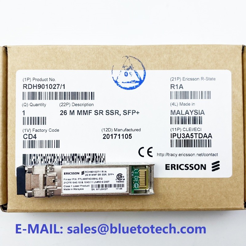 ERICSSON RDH901027 / 1 SFP Transceiver Module 10GBASE-SR SFP+ 26M MMF 10G