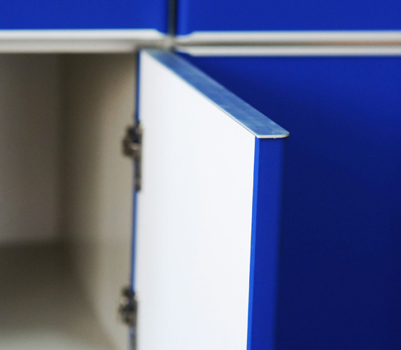 Color Door 4 Tier Lockers With Software , PVC Material Swimming Pool Lockers